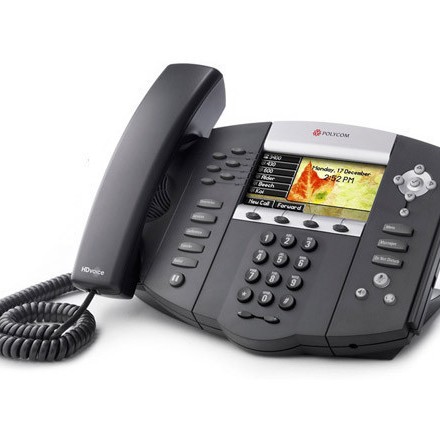 Polycom 2200-12670-025 IP 670 VoIP Phone with Color Screen and AC Power Supply