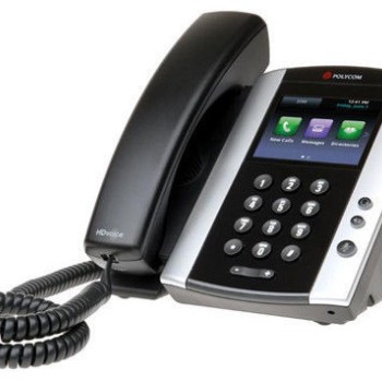 VVX 500 12-Line Business Media IP VoIP Phone with HD Voice