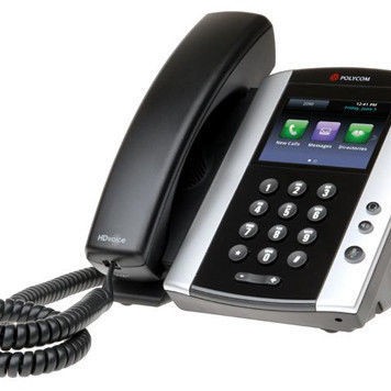 Polycom 2200-44500-001 VVX 500 12-Line Business Media IP VoIP Phone with HD Voice