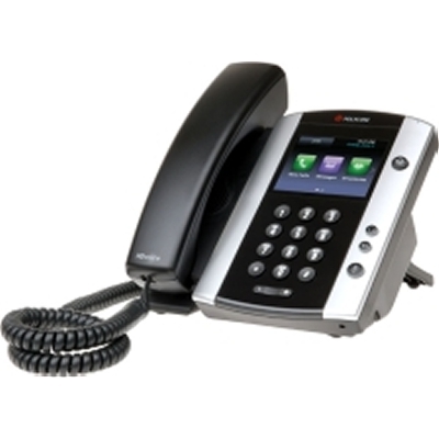 Polycom 2200-44500-025 VVX500 12-Line Business Media Phone with HD Voice