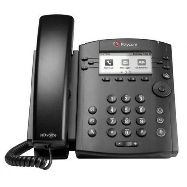 VVX310, Business Class VoIP Phone, 6-Line, Gigabit Ethernet Port / PoE