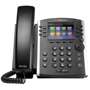 VVX410 12-Line PoE VoIP IP Gigabit Desktop Phone