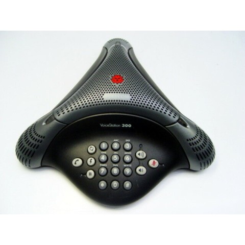 Polycom 2201-17910-001 VoiceStation 300 Conference Phone, No Power Supply / Wall Module