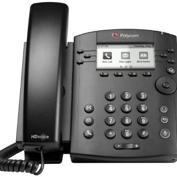VVX310, Business Class VoIP Phone, 6-Line, Gigabit Ethernet Port / PoE