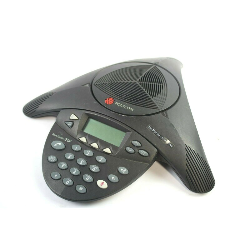 Polycom 2201-67880-160 SoundStation 2W DECT 1.9 GHz Wireless Conference Phone (Non-Expandable)