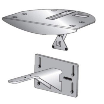 EagleEye Mounting Shelf - Heavy-Duty Steel Bracket With Adjustable Height EagleEye Mounting Shelf - Heavy-Duty Steel Bracket With Adjustable Height