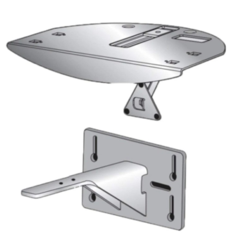 Polycom 2215-24143-001 EagleEye Mounting Shelf - Heavy-Duty Steel Bracket With Adjustable Height