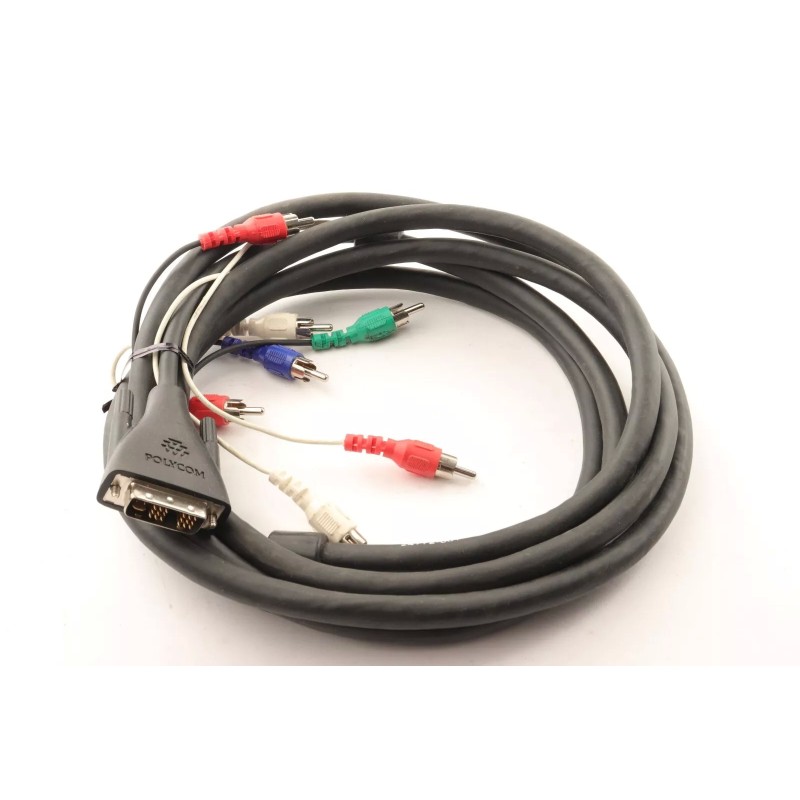 Polycom 2457-24772-001 RCA Component Cideo Cable for HDX Systems
