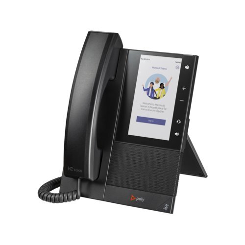 Polycom 82Z76AA HP/Poly CCX 505 Business Media Phone for Microsoft Teams and PoE-enabled