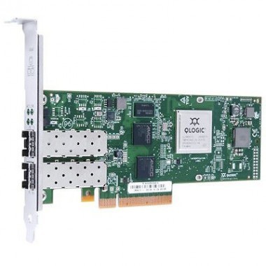 Fiber Optic Card 10GbE PCIe8 2-Port FCoE iSCSI Can LC MMF Optics