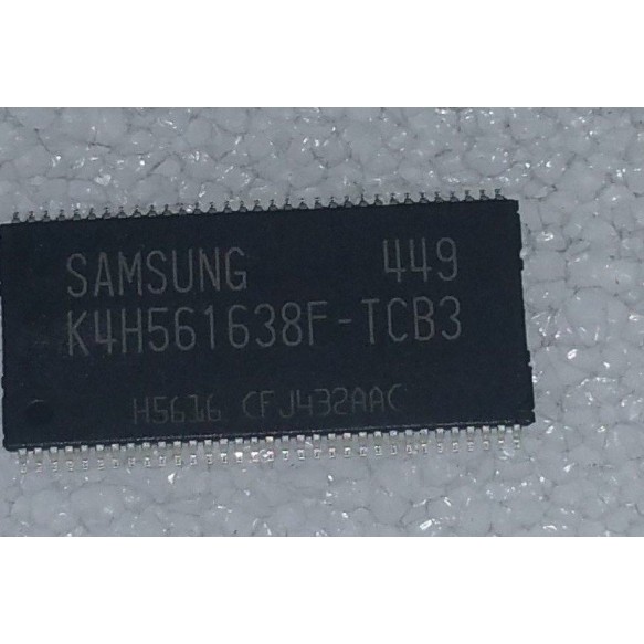Samsung K4H561638F-TCB3 DDR SDRAM PC333 CL 2.5 256MB Digital IC Memory