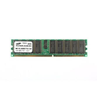 Samsung M312L2828DT0-CB0 1GB DDR Registered ECC PC-2100 266Mhz Memory Module