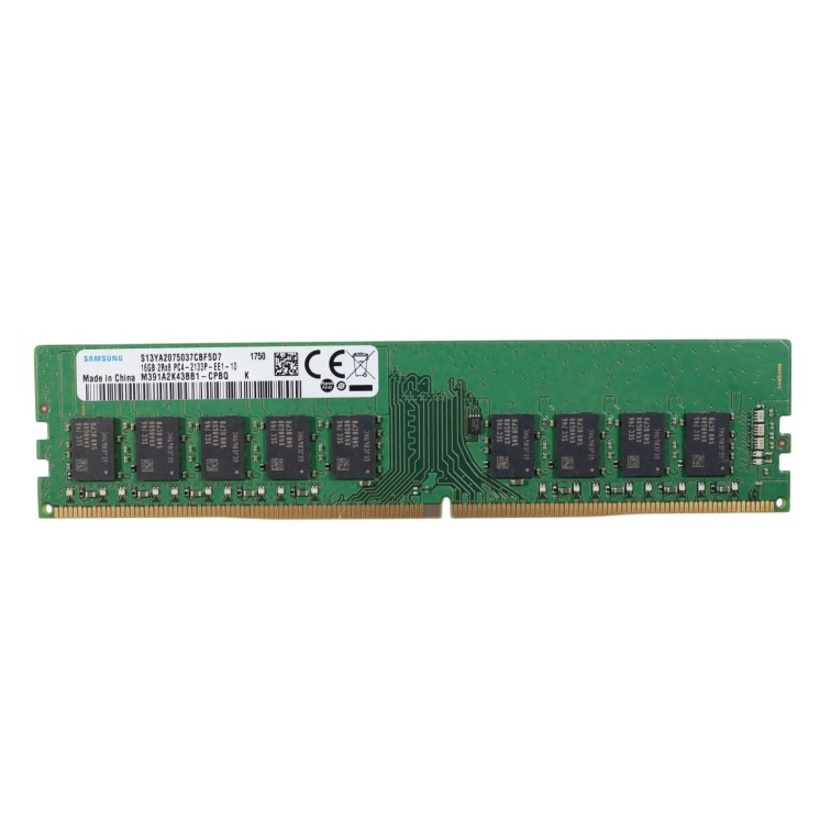 Samsung M391A2K43BB1-CPBQ 16GB PC4-17000e DDR4-2133p 2Rx8 ECC Memory Module Samsung M391A2K43BB1-CPBQ 16GB PC4-17000e DDR4-2133p 2Rx8 ECC Memory Module