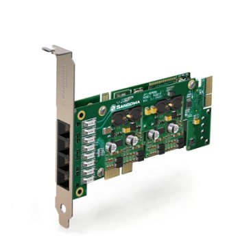 4 FXS Port Card with Echo Cancellation