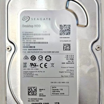 Barracuda 1TB 7200RPM SATA 6.0 GB/s 64MB Hard Disk Drive HDD