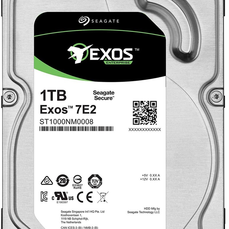 Seagate ST1000NM0008 Exos Enterprise Capacity 1TB 7200RPM SATA 6.0 GB