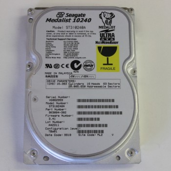 10Gb IDE Hard Disk Drive HDD