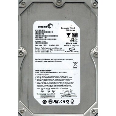 500GB HDD Hard Disk Drive Ultra ATA-100 7200RPM Barrauda 7200.9