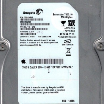 Barracuda 750GB 7.2K 3.5 SATA 3Gbs Hard Disk Drive HDD