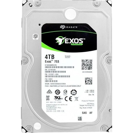 Seagate ST4000NM0125 Enterprise Capacity 4TB 7200RPM SAS 12.0 GB/s Hard Disk Drive