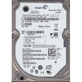 Momentus 7200.2 120 GB, Internal, 7200 RPM, 2.5 Hard Drive