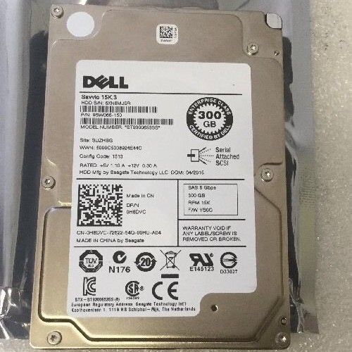 Seagate ST9300653SS Dell ST9300653SS 300GB 15K RPM 2.5 6Gbps SAS HDD Hard Drive