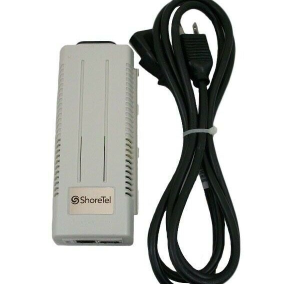 ShoreTel 3001GC PowerDsine PoE Gigabit 48V AC Power Injector, PD-3501G/AC, 3501G, 3001GC