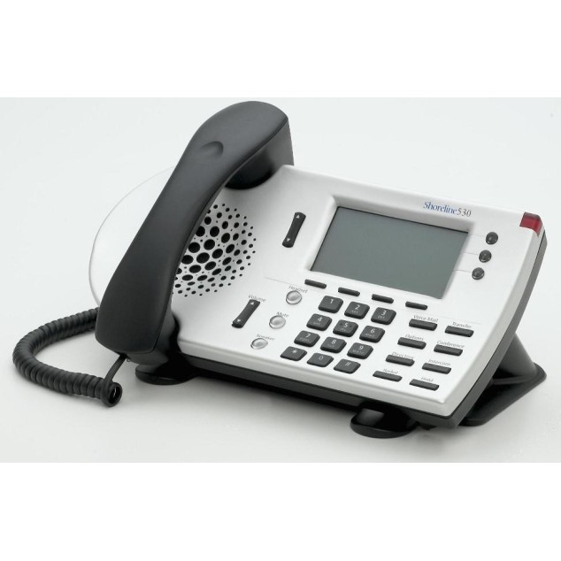 ShoreTel IP530 VoIP Business Phone IP, PoE, No External Power Supply Included Silver or Black