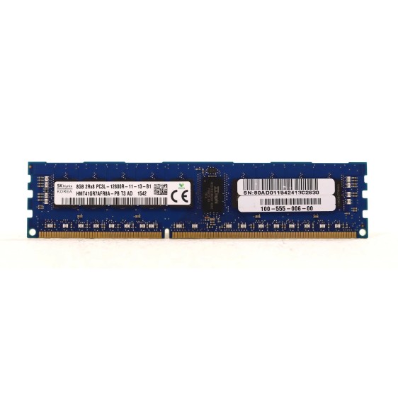 SK Hynix HMT41GR7AFR8A-PB 8GB PC3L-12800R 2Rx8 ECC DDR3L Memory Module SK Hynix HMT41GR7AFR8A-PB 8GB PC3L-12800R 2Rx8 ECC DDR3L Memory Module