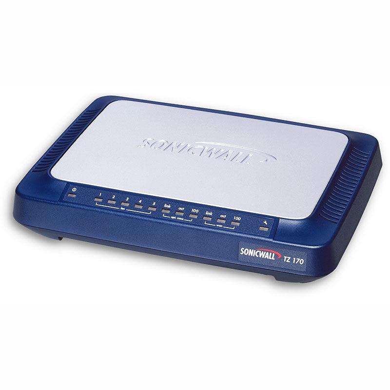 Sonicwall TZ170 TZ 170 Firewall Security Appliance VPN