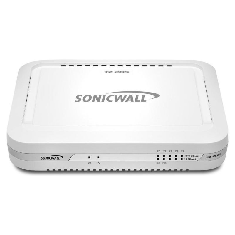 Sonicwall TZ205 TZ 205 Firewall Network Security Appliance VPN