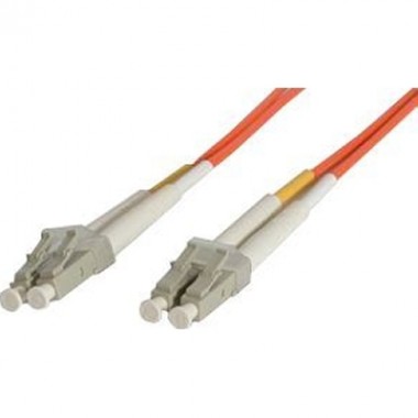 1-Meter Multimode Duplex Fiber LC/LC 50/125 Patch Cable