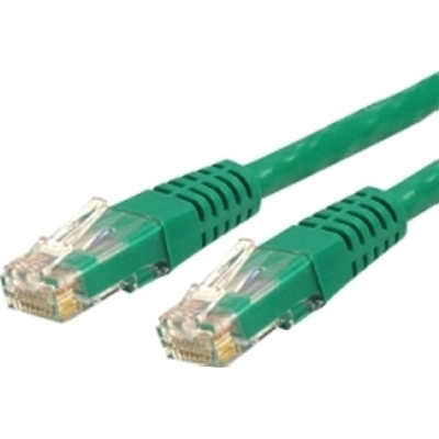 StarTech C6PATCH35GN 35-Foot Cat6 Green Molded RJ45 UTP Gigabit Patch Cable Cord