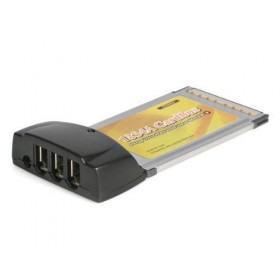 3-Port CardBus 1394A FireWire Adapter Card - Digital Video Editing Kit