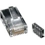 50-Pack RJ45 Solid Wire Modular Plug Cat6