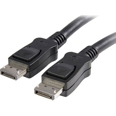 StarTech DISPLPORT1L 1-Foot Displayport to Displayport Cable with Latches