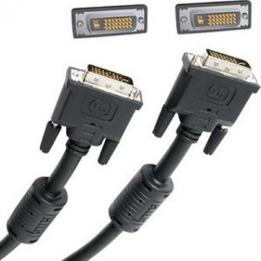 15-Foot 28-Pin DVI-I M/M Dual Link Digital/Analog Monitor Cable