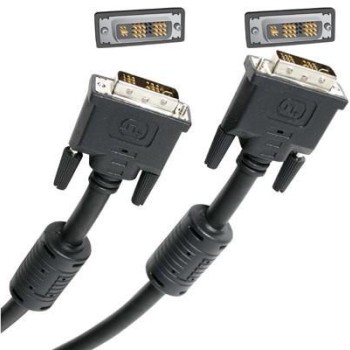 15-Foot 28-Pin DVI-I M/M Single-Link Digital/Analog Cable
