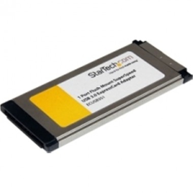 1-Port Flush Mount Slim ExpressCard USB 3.0