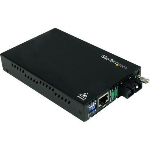 StarTech ET90110ST 10/100bt Fiber to Multi Mode Ethernet Media Converter ST 2km