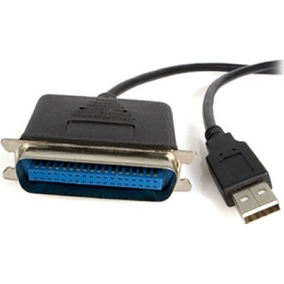 StarTech ICUSB128410 10-Foot M/M USB to Parallel Printer Adapter