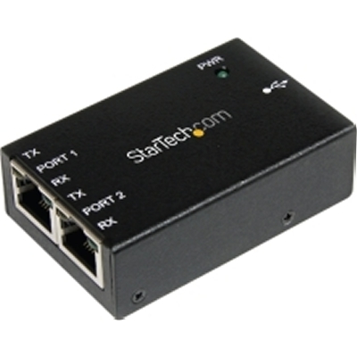 StarTech ICUSB2322RJ USB 2.0 2-Port RJ45 RS-232 Adapter StarTech ICUSB2322RJ USB 2.0 2-Port RJ45 RS-232 Adapter