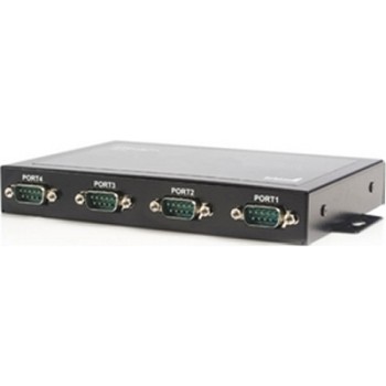 4-Port Wall Mountable USB to Serial Adapter Hub USB to 4x Db9