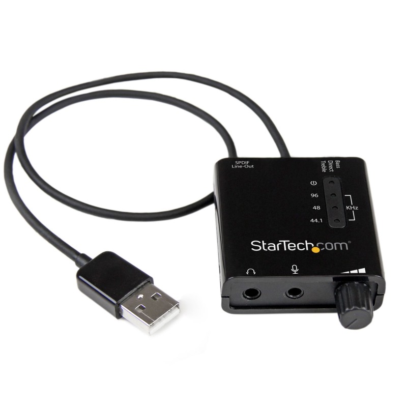 StarTech ICUSBAUDIO2D USB to Audio Converter External Spdif Sound Card StarTech ICUSBAUDIO2D USB to Audio Converter External Spdif Sound Card