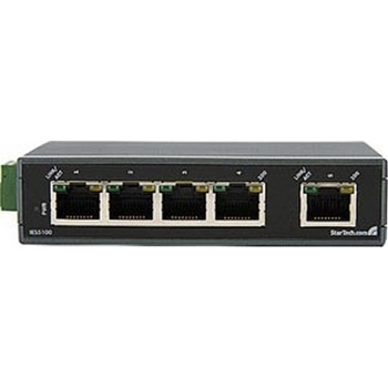 5-Port Unmanaged Ethernet Switch Din-rail Mountable