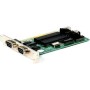 2-Port DB9 Serial ISA RS232 Card with 16550 UART and 460kb/s Throughput