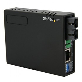 10/100 Fiber to Multi Mode Ethernet Media Converter SC 2km PoE