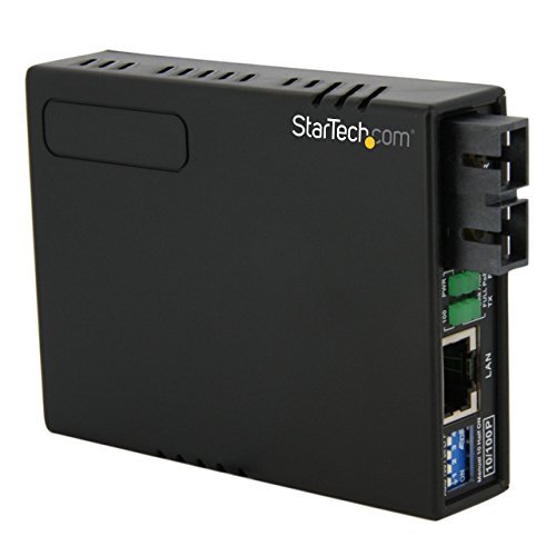 StarTech MCM110SC2P 10/100 Fiber to Multi Mode Ethernet Media Converter SC 2km PoE