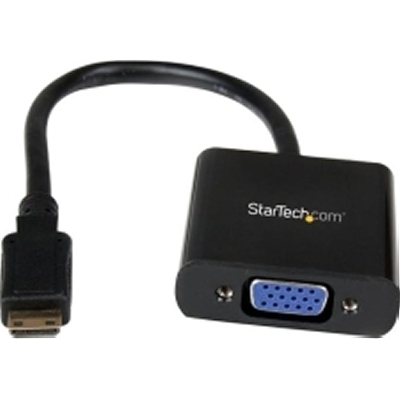 StarTech MNHD2VGAE Mini HDMI to VGA M/F Adapter Converter 1920x1080 StarTech MNHD2VGAE Mini HDMI to VGA M/F Adapter Converter 1920x1080