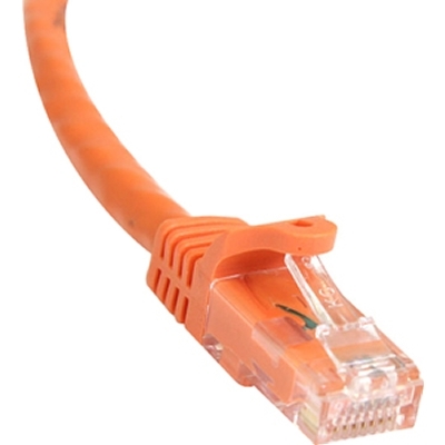 StarTech N6PATCH100OR 100-Foot Cat6 Orange Gigabit RJ45 UTP Patch Cord